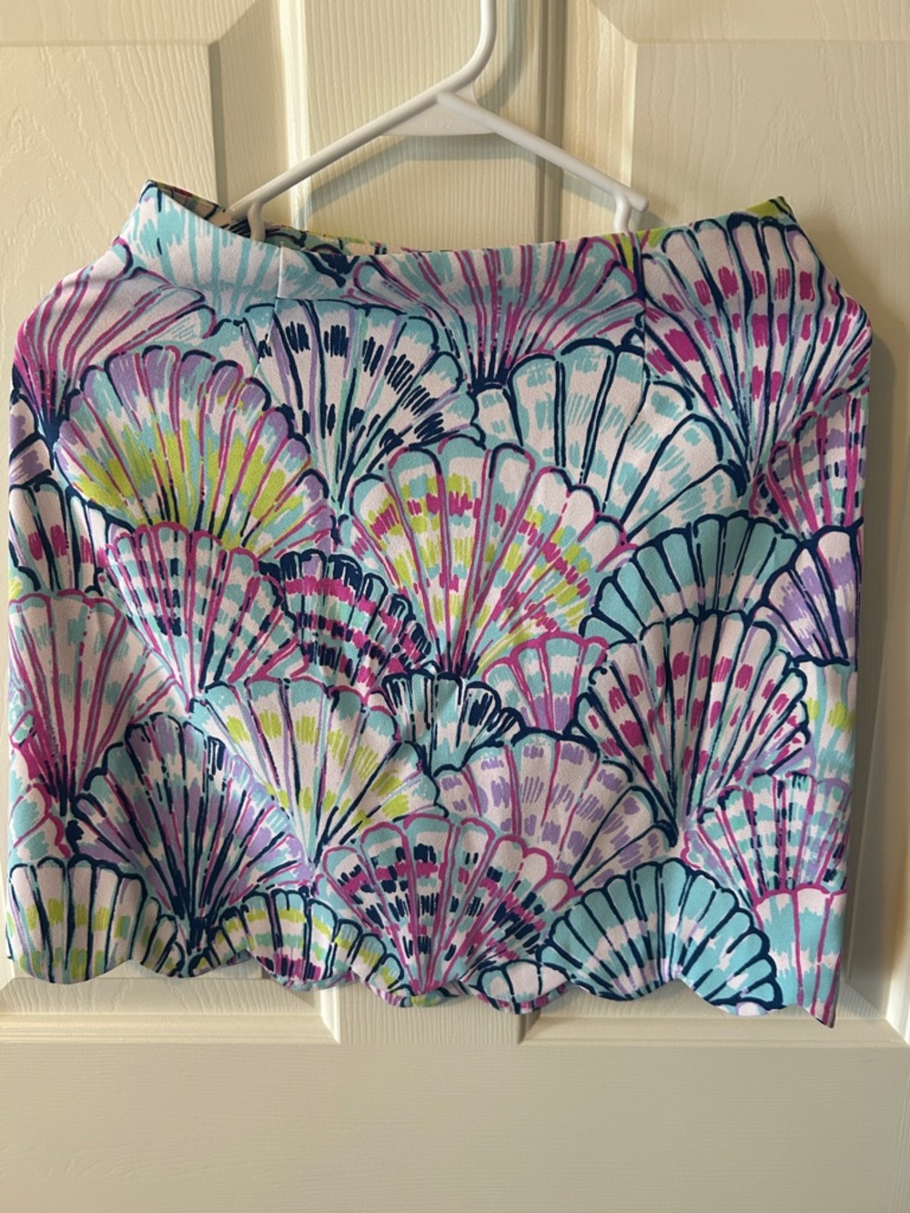 Lilly Pulitzer Pastel Multi Tropical Print Mini Skirt